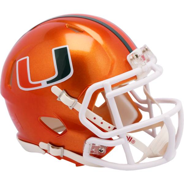 Riddell Miami Hurricanes Flash Speed Mini Helmet