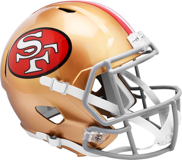 Riddell San Francisco 49ers Speed Replica 1964-1995 Throwback Football Helmet