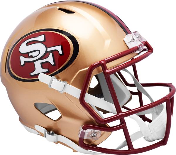 Riddell San Francisco 49ers Speed Replica 1996-2008 Throwback Football Helmet