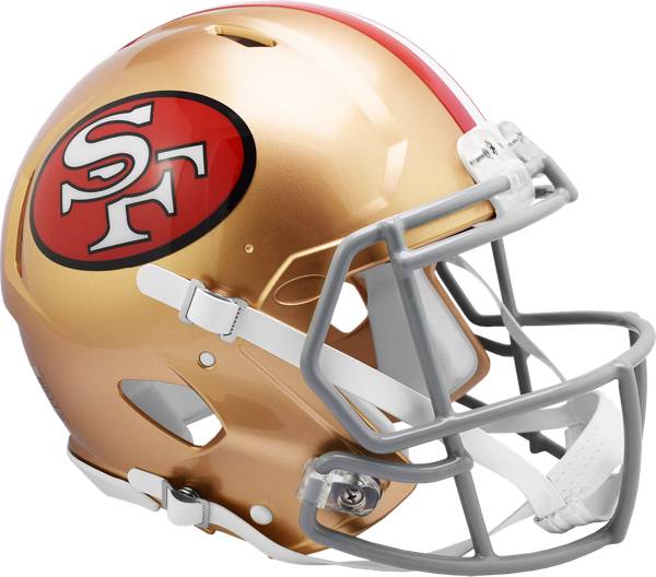 Riddell San Francisco 49ers Speed Authentic 1964-1995 Throwback Football Helmet