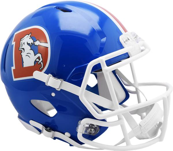Riddell Denver Broncos Speed Authentic 1975-1996 Throwback Football Helmet
