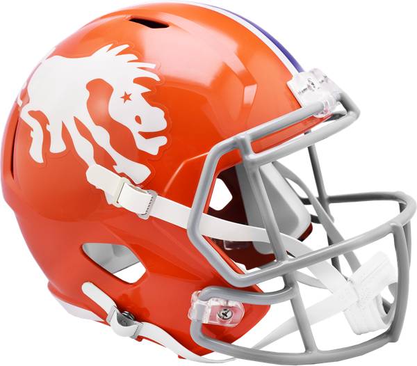 Riddell Denver Broncos Speed Replica 1966 Throwback Football Helmet