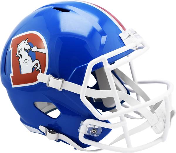 Riddell Denver Broncos Speed Replica 1975-1996 Throwback Football Helmet
