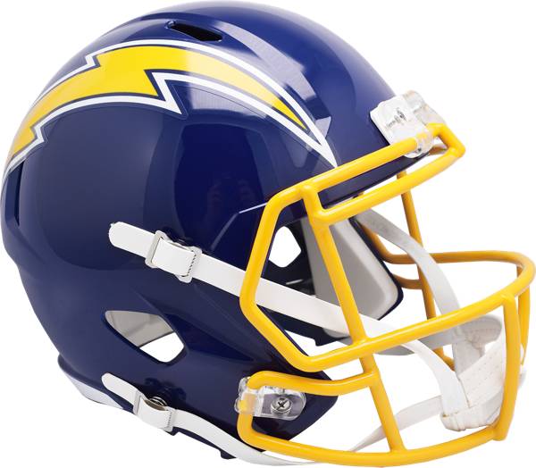 Riddell Los Angeles Chargers Speed Replica 1974-1987 Throwback Football Helmet