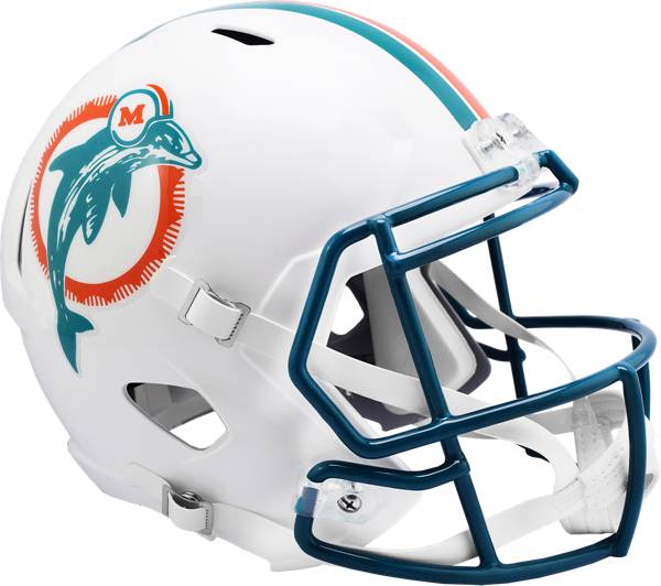 Riddell Miami Dolphins Speed Replica 1980-1996 Throwback Football Helmet