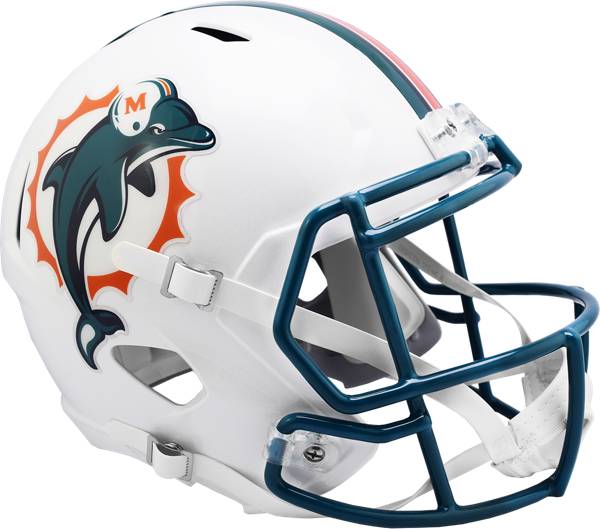 Riddell Miami Dolphins Speed Replica 1996-2012 Throwback Football Helmet