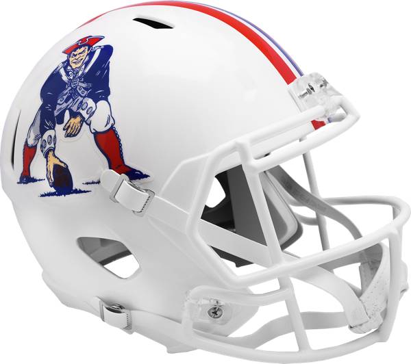 Riddell New England Patriots Speed Replica 19821989 Throwback Football