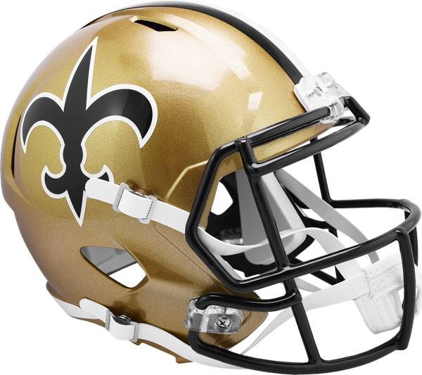 Riddell New Orleans Saints Speed Replica 1976-1999 Throwback Football Helmet product image