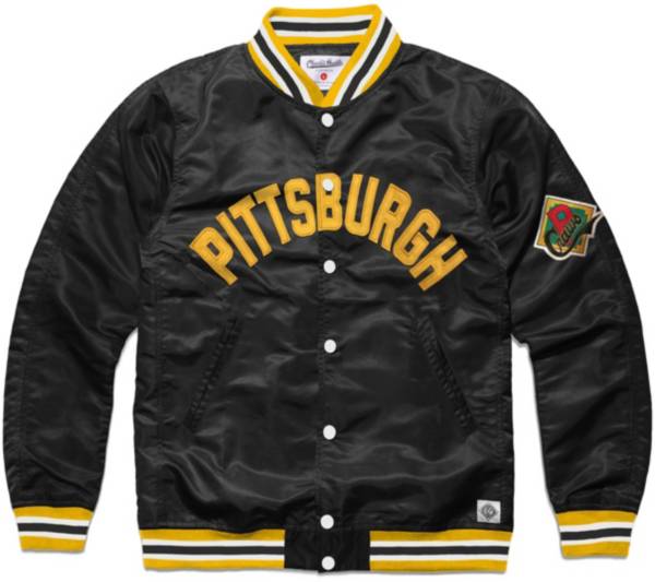 Charlie Hustle Pittsburgh Crawfords Black Full-Zip Varsity Jacket product image