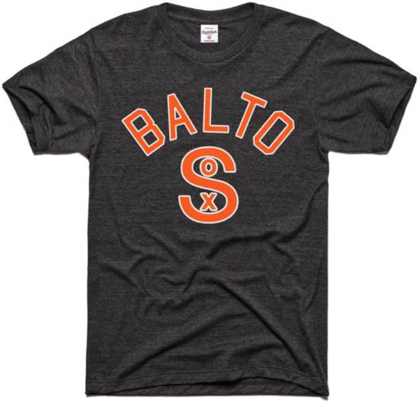 Charlie Hustle Baltimore Black Sox Museum Black T-Shirt