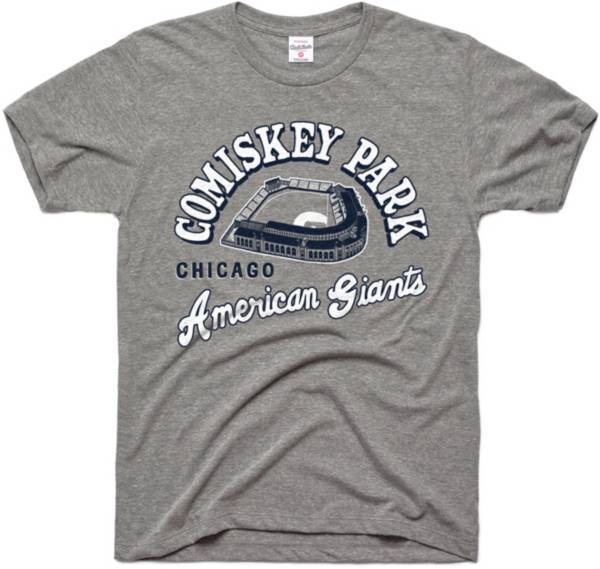 Charlie Hustle Chicago American Giants Grey Museum T-Shirt product image