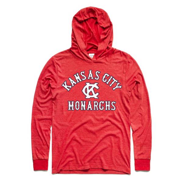 Charlie Hustle Kansas City Monarchs Red Pullover Hoodie