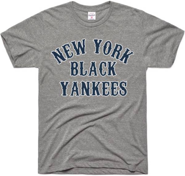 Charlie Hustle New York Black Yankees Grey Museum T-Shirt product image