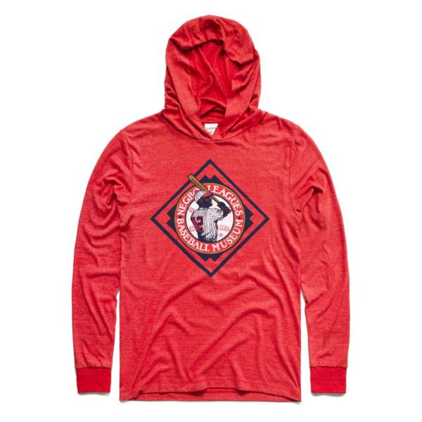 Charlie Hustle Negro League Baseball Museum Red Pullover Hoodie
