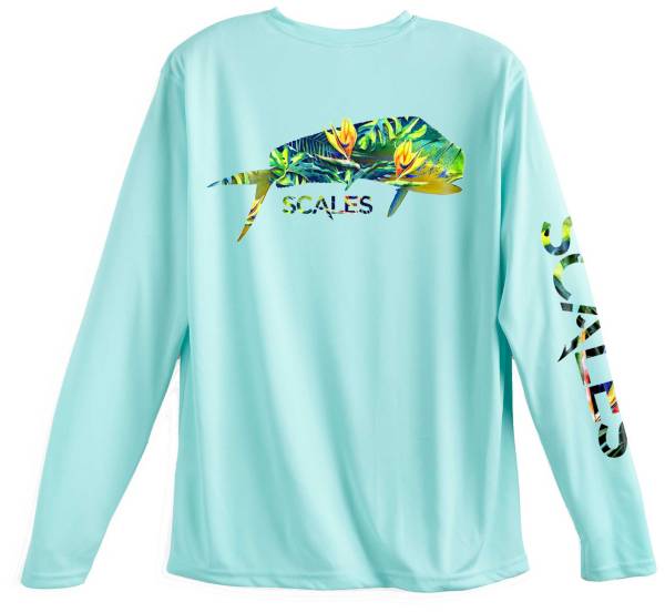 SCALES Men's Island Hopper Performance Long Sleeve Shirt