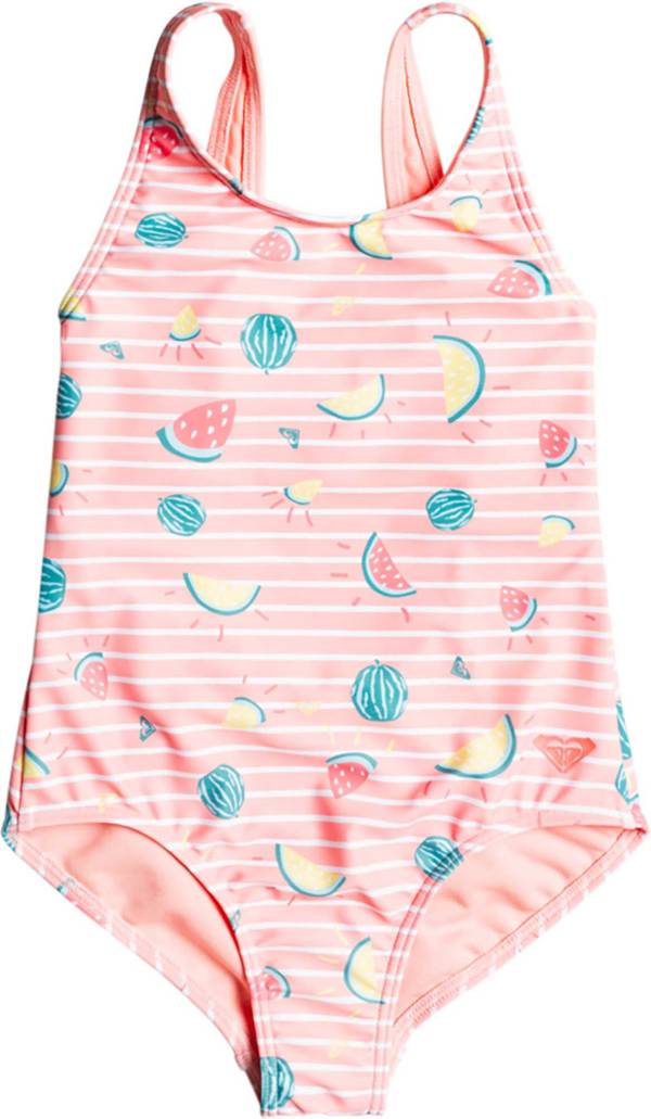 Roxy Girls' Fruity Stripes One Piece Swimsuit