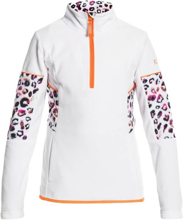 Roxy Girl's Sayna WarmFlight Half-Zip Fleece Jacket