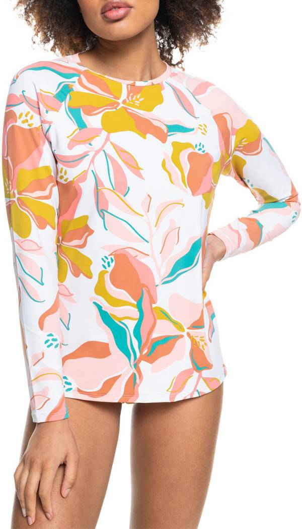 Roxy Women's Beach Classics Print Long Sleeve Rashguard