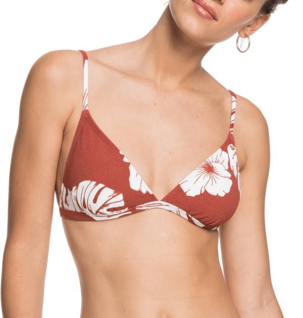 ROXY Women's Garden Trip Elongated Triangle Bikini Top