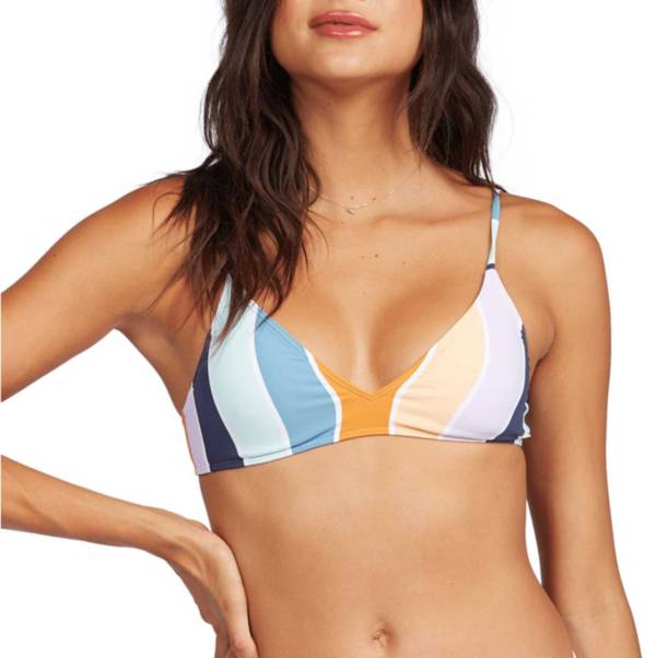 ROXY Women's Beach Classics Athletic Triangle Bikini Top