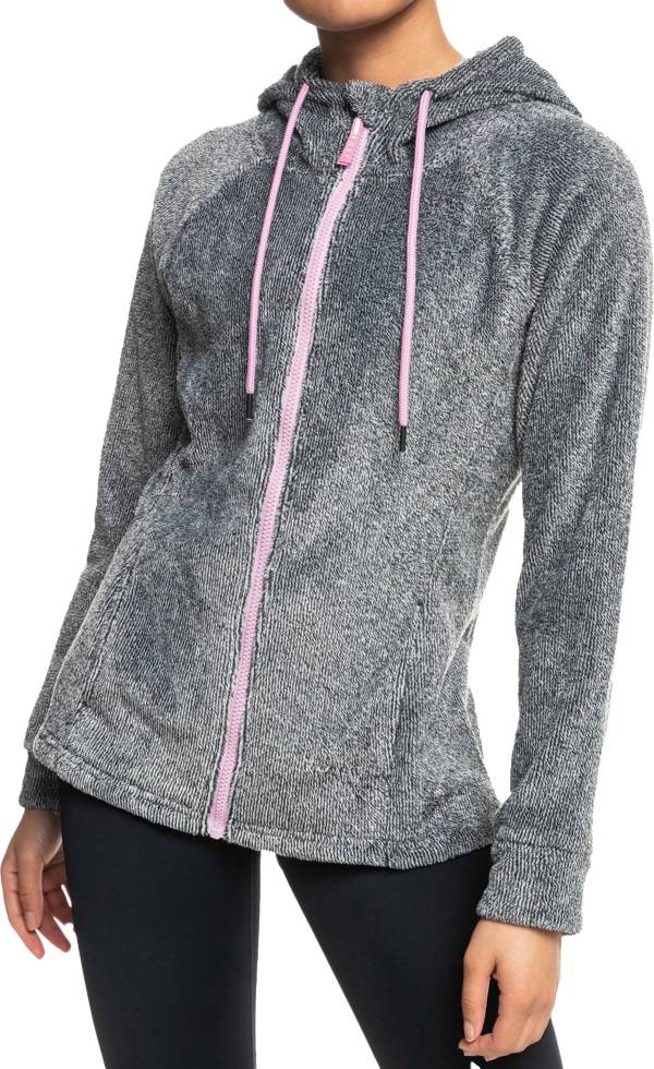 Roxy Women's Samba Mamba Zip-Up Fleece Jacket