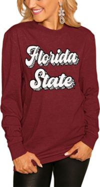 Gameday Couture Women's Florida State Seminoles Garnet Script Long Sleeve  T-Shirt