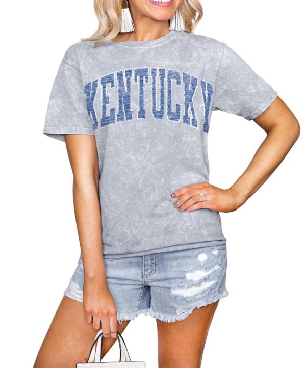 Gameday Couture Kentucky Wildcats Grey Acid Wash T-Shirt