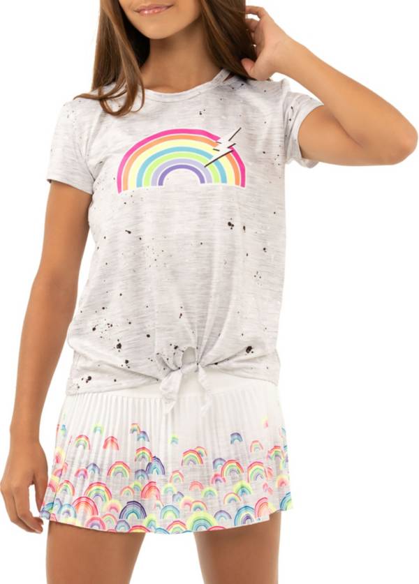 Lucky In Love Girls' Over The Rainbow Shirt