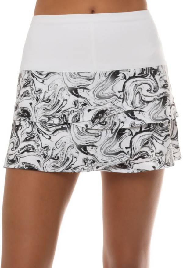 Lucky In Love Women's Long Marble-ous Tennis Skirt