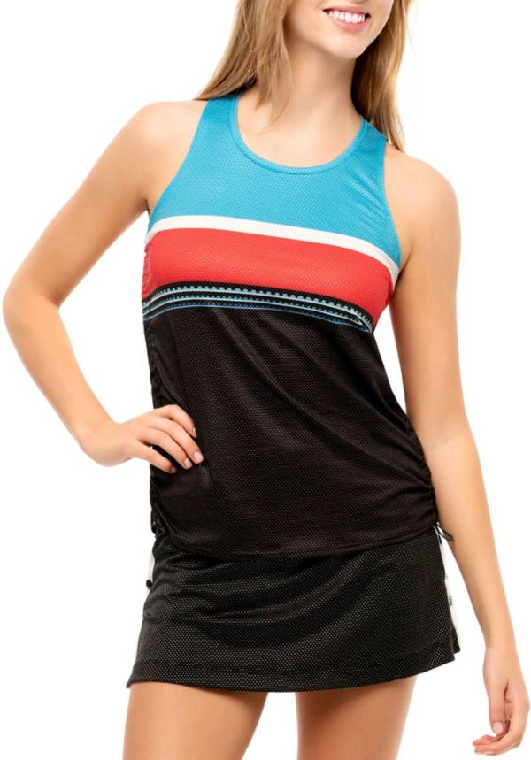 Lucky In Love Women's Post It Cinch Tank Top
