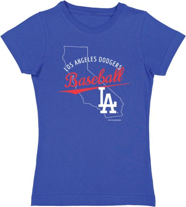 Soft As A Grape Youth Los Angeles Dodgers Royal Jersey T-Shirt