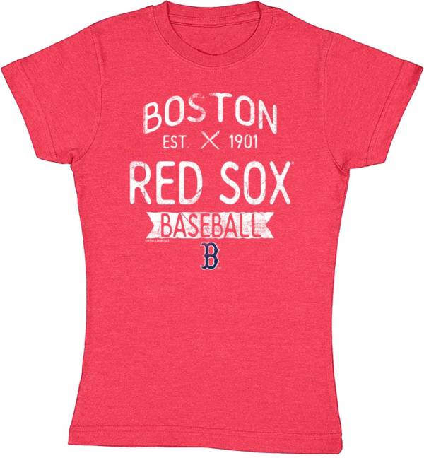 Soft As A Grape Youth Boston Red Sox Red Jersey T-Shirt