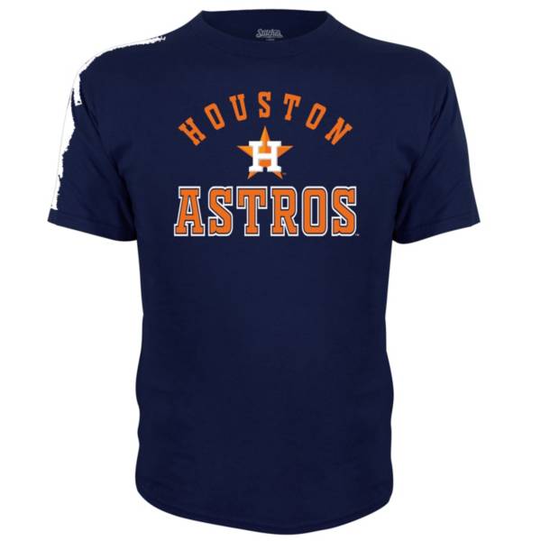 Stitches Youth Houston Astros Navy Navy T-Shirt