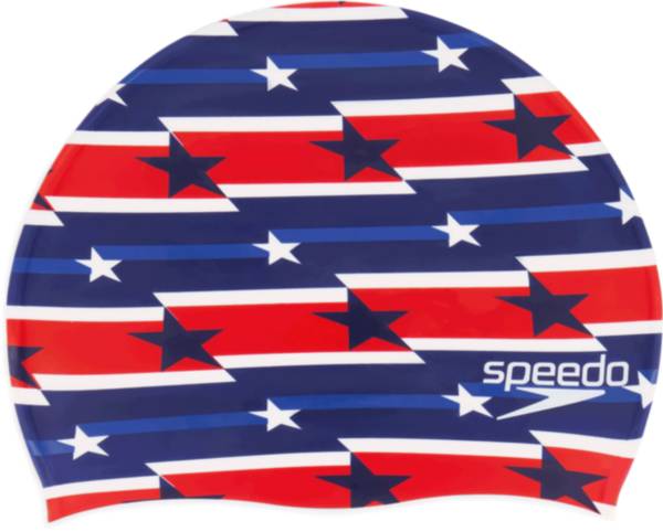 Speedo Silicone Americana Swim Cap