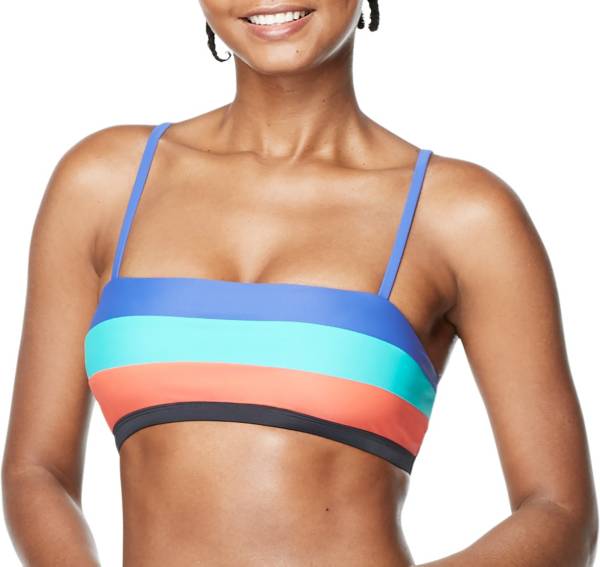 Speedo Women's Adjustable Colorblock Bikini Top