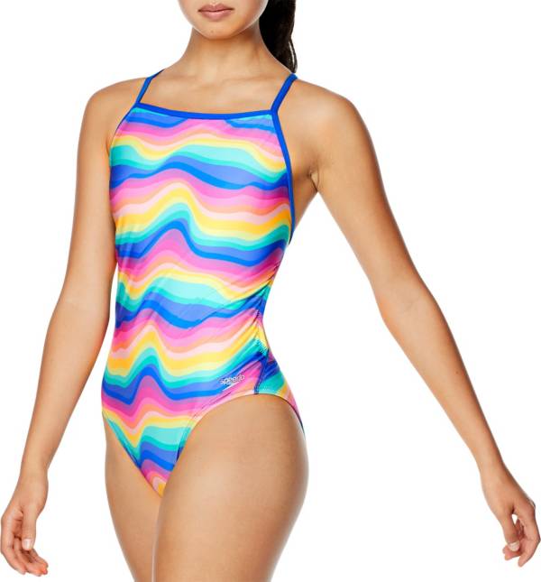 Speedo Women's The One Printed One Piece Swimsuit