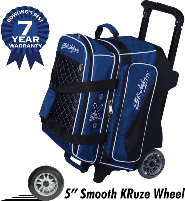 Strikeforce Royal Flush Double Ball Roller Bowling Bag