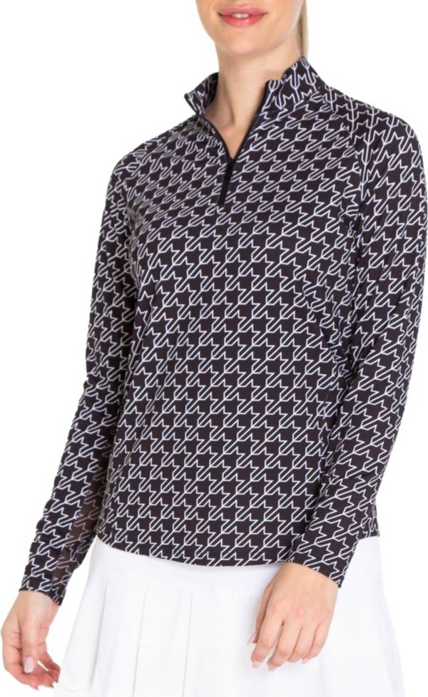 Sport Haley Women's Tempo Long Sleeve Mock Neck Golf Shirt