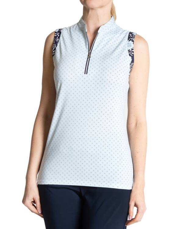 Sport Haley Women's Masie Sleeveless Print Golf Polo