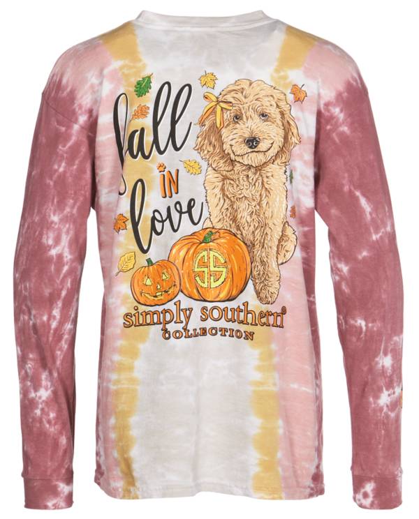 Simply Southern Girls' Long Sleeve Fall Graphic T-Shirt
