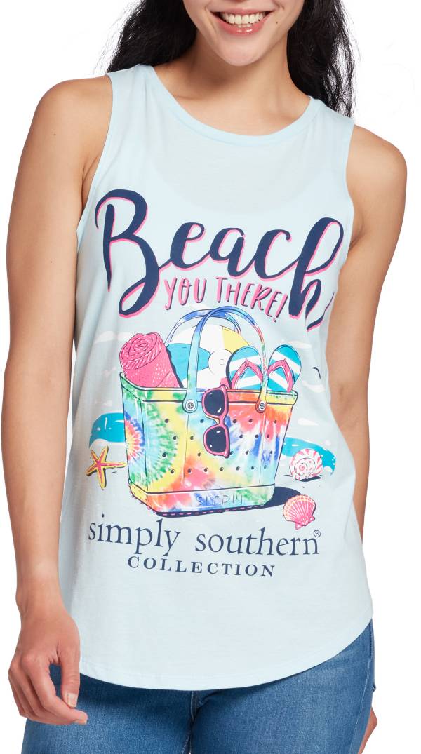 Simply Southern Women's Beach Tank Top