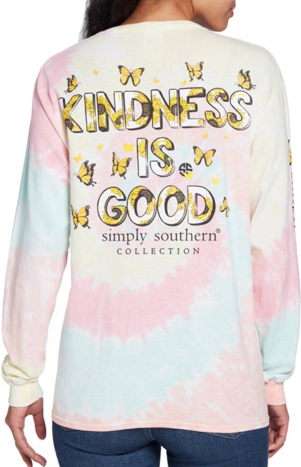 Simply Southern Women's Long Sleeve Kindness Graphic T-Shirt product image