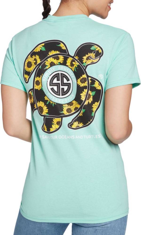 Simply Southern Women's Save Sun Short Sleeve Graphic T-Shirt