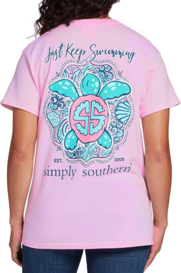 Simply Southern Women's Swimming Graphic T-Shirt product image