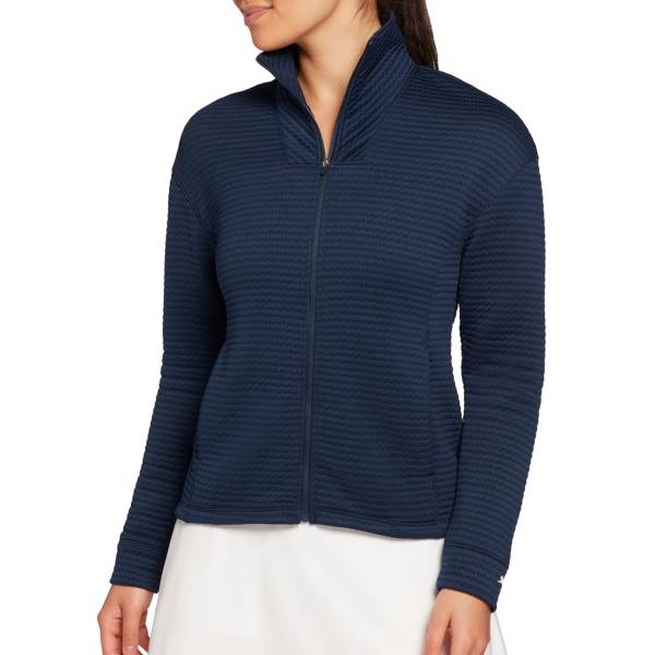 Slazenger Women's Embossed Full Zip Golf Jacket