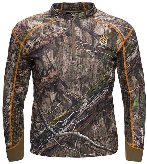 ScentLok Men's Savanna Aero Attach 1/4 Zip Pullover