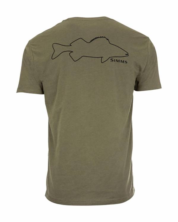 Simms Men's Walleye Outline T-Shirt product image