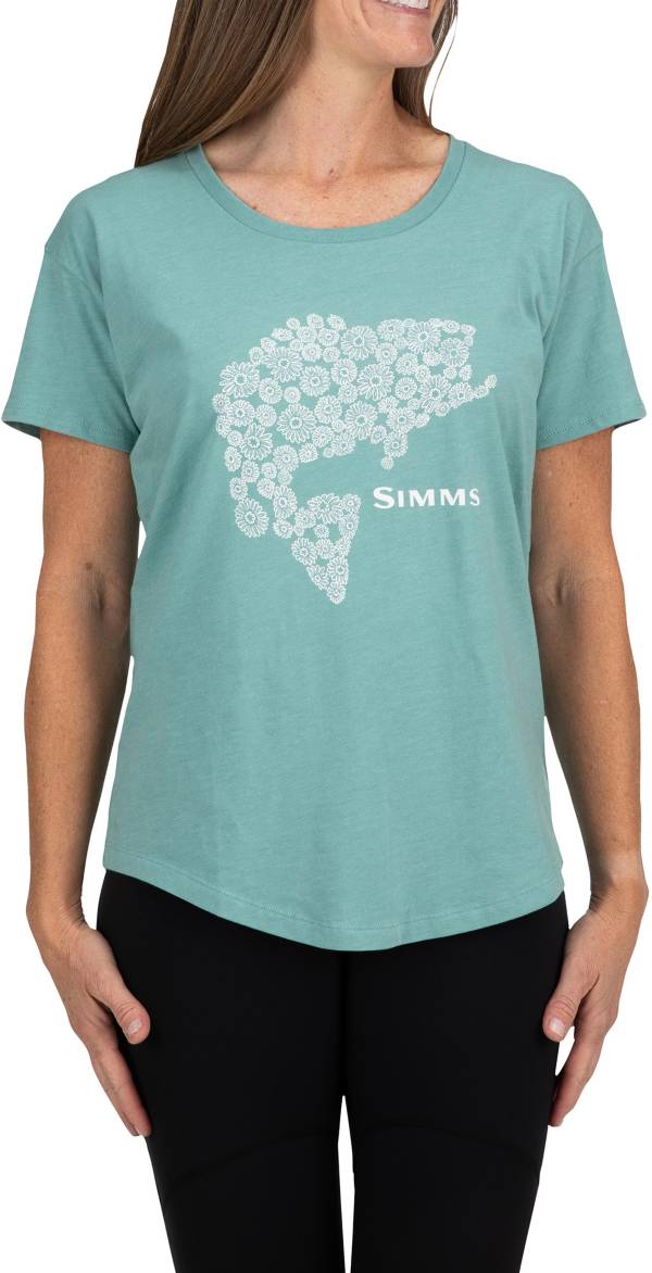 Simms Women's Floral Bass T-Shirt