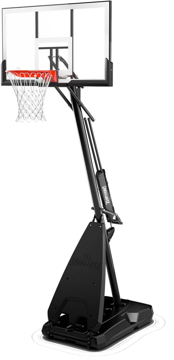 Spalding 54" Performance Acrylic Screw Jack Portable Basketball Hoop