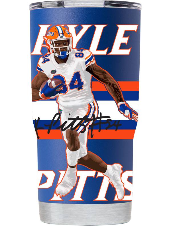 Gametime SideKicks Florida Gators Kyle Pitts Stainless Steel 20 oz. Tumbler